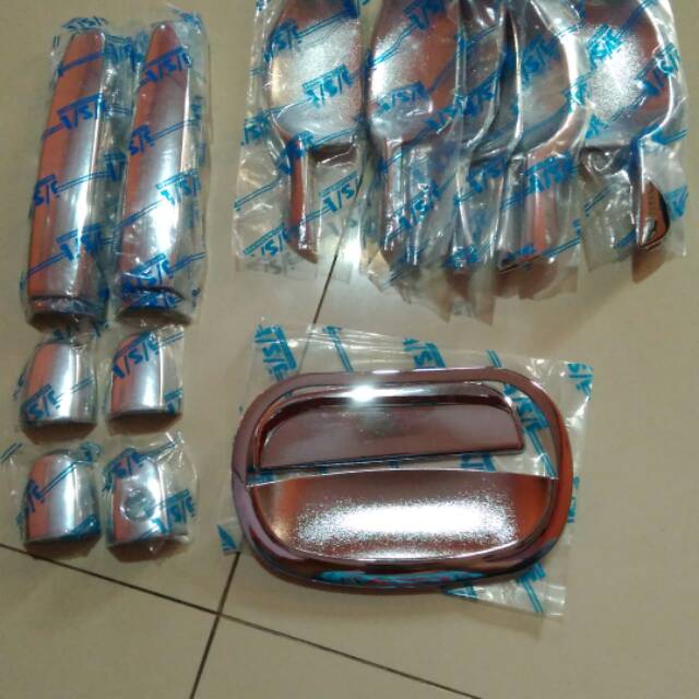 Cover Handle &amp; Outer JSL Toyota Rush / Terios 5 Set Cover Chrome