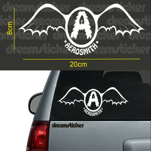 

Sticker Stiker Musik Band Vintage Aerosmith Logo