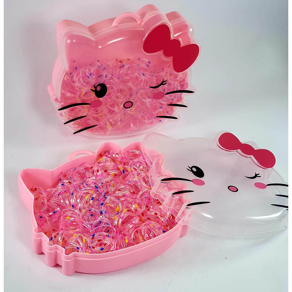 

1Box Big Helo Kiti Karet Jepang Transparan