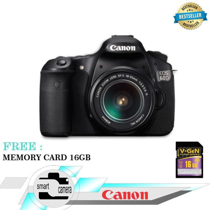 KAMERA CANON EOS 60D KIT 18-55 MM / CANON EOS 60D / 60D murah