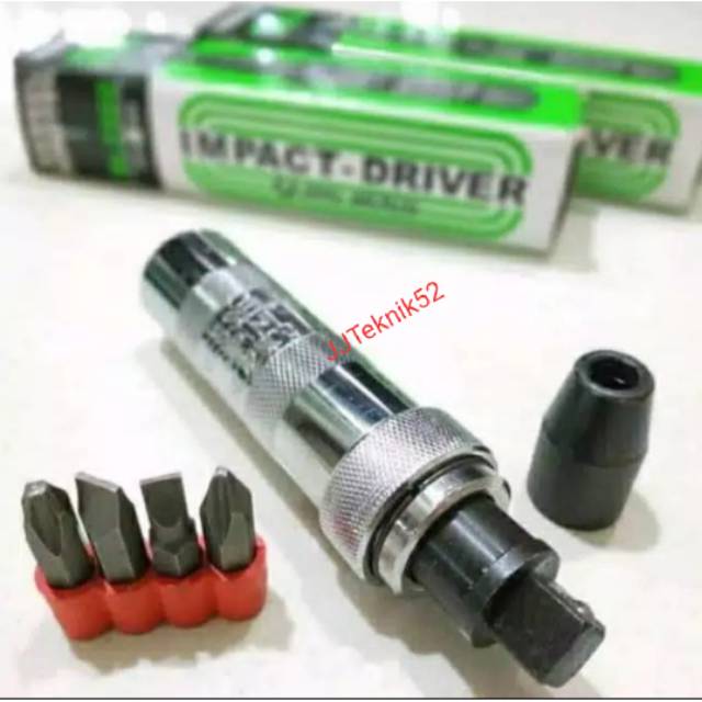 Obeng Ketok Impact Driver set 4pcs Vessel | Shopee Indonesia