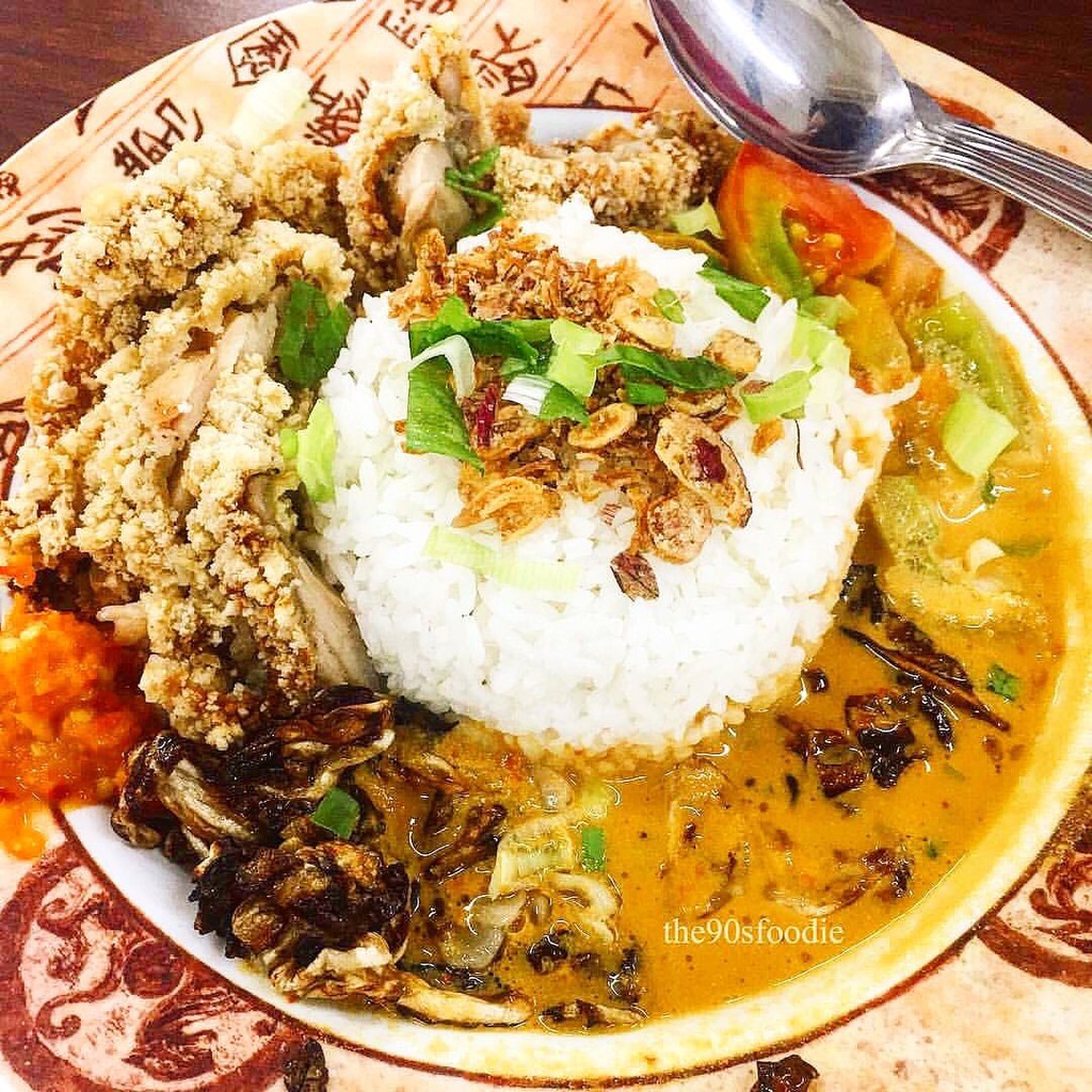 

Ayam Sirem + Nasi