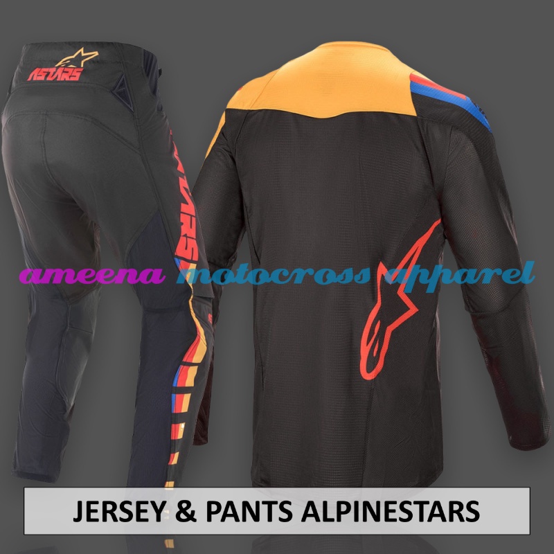 Jersey Custom Nama - Jerseyset Stelan - Jersey Celana Motocross - Jerseyset Stelan - Jersey Trail - Jersey Pants MX Adventure - Jersey Premium -AS018