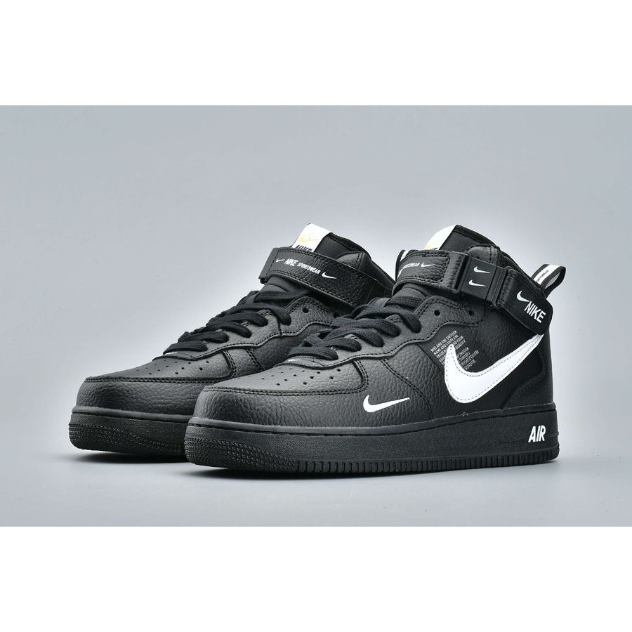 nike air force 1 hitam