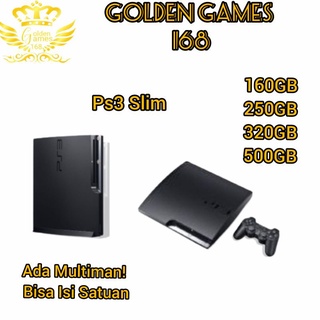 Ps3 Slim Asli Sony Void +Hdd 500gb/320gb/250gb/160gb+ Full Games