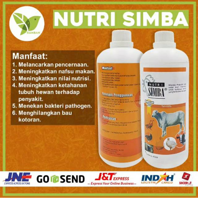 NUTRISIMBA PROBIOTIK PETERNAKAN