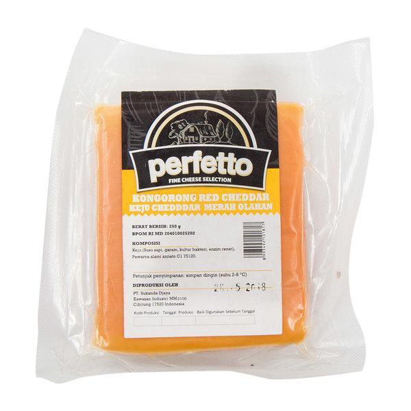 

PERFETTO RED/ORANGE CHEDDAR 250GR