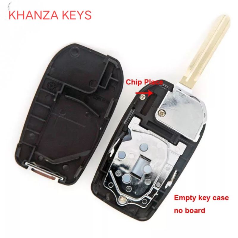 casing kunci remote flipkey toyota camry 4 button