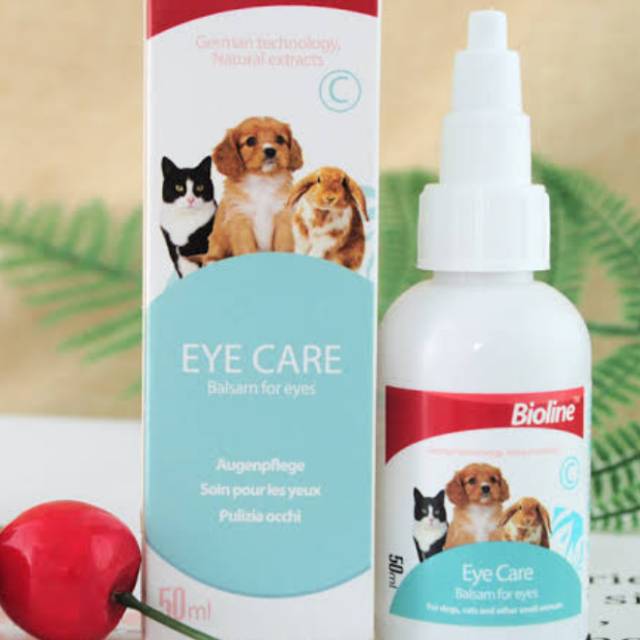 Bioline Eye Care Untuk Anjing Dan Kucing Bioline Tear Shopee Indonesia