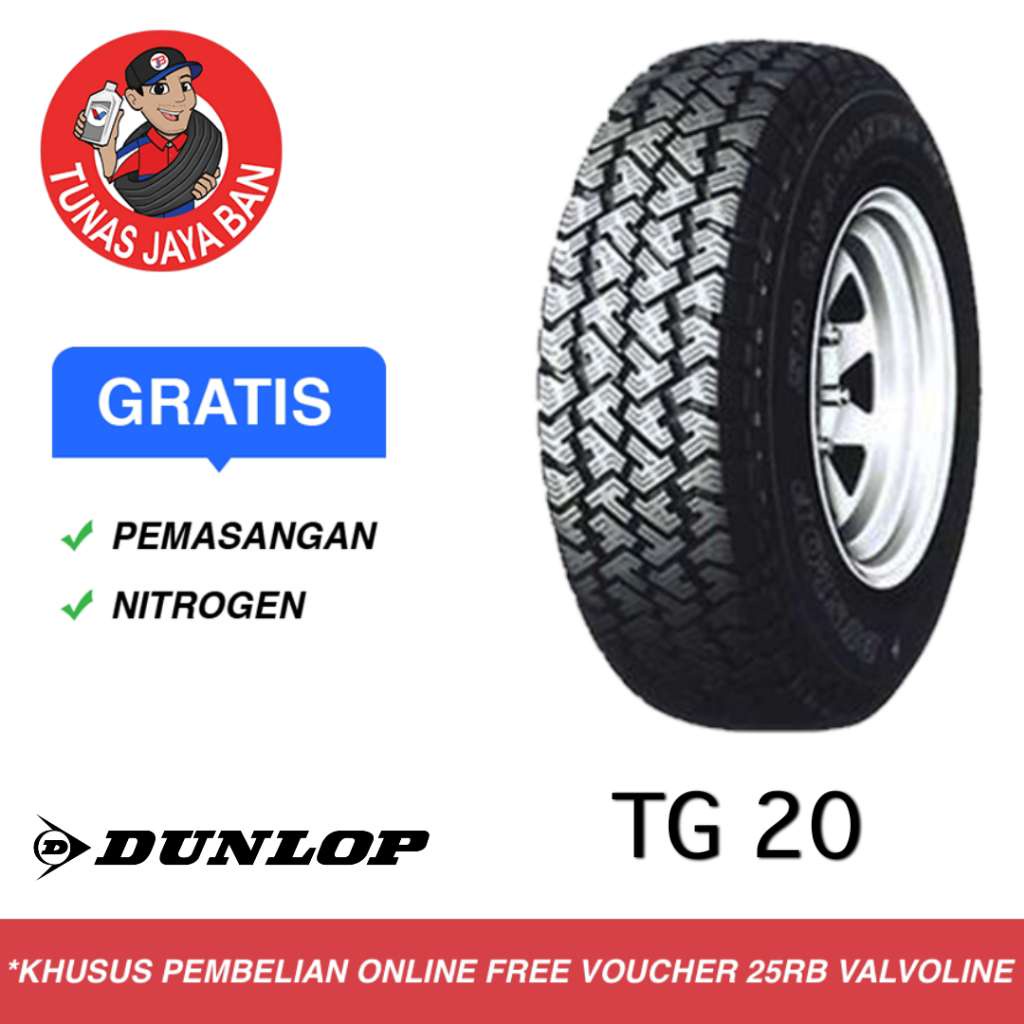 Ban Mobil Dunlop TG20 235/75 R15 Toko Surabaya 235 75 15