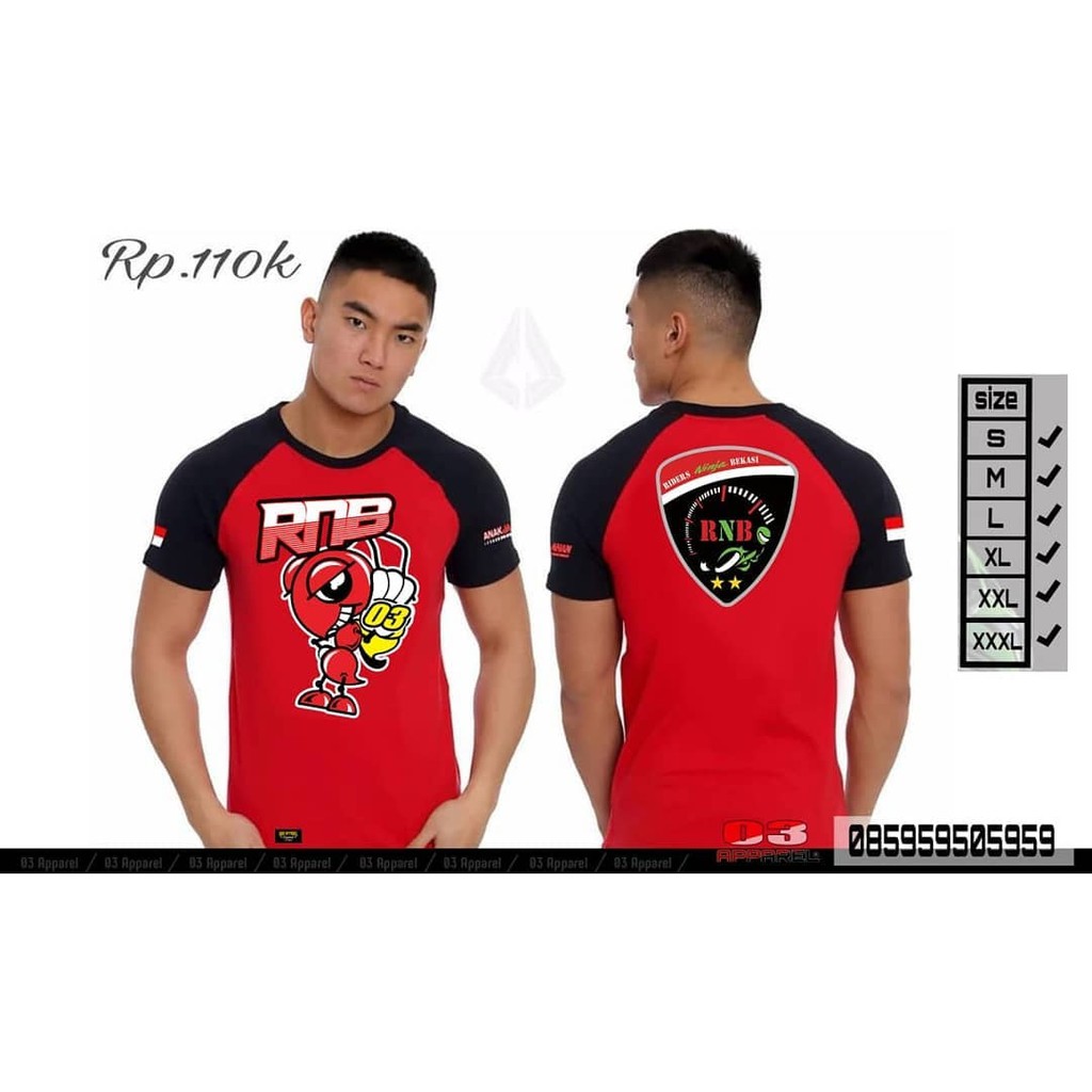 Kaos RNB - RNB Semut 03Apparel