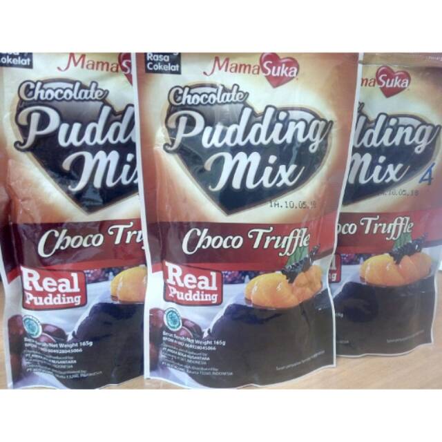 MAMASUKA PUDING COKLAT (choco truffle dan choco tiramisu)