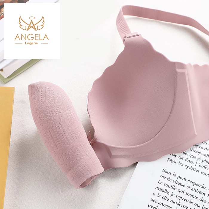 ANGELA PREMIUM JAPAN Bra BH Push Up Set Tanpa Kawat Celana Dalam Wanita Bikini Sport Beha Lingerie Korea Fashion Bralette Remaja Perempuan Sexy Pakaian Dalam COD Renang Motif Cewek Pita Bunga Murah Diva Jumbo Renda