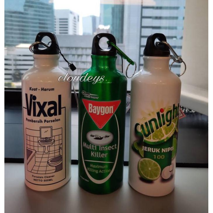 Tumblr Grade A Baygon 550ml / botol minum gambar baygon UVL
