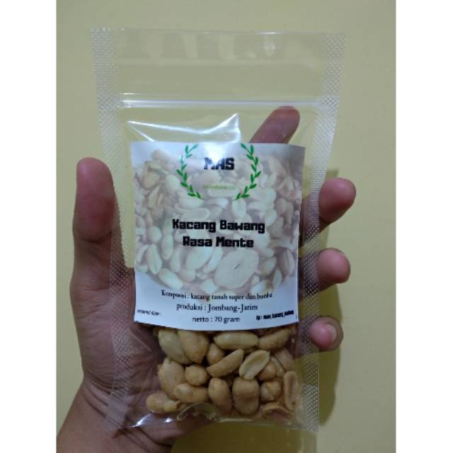 

Kacang bawang rasa mete / kacang bangkok