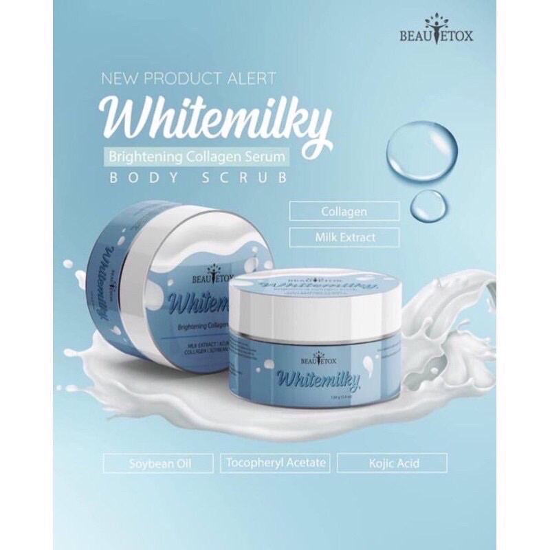 SIAP KIRIM‼️SCRUB WHITEMILKY CHOCOWHITE SCRUB SOAP GLUTA COLAGEN SCRUB JASMINE BEAUTETOX Hello Papa Lip Booste