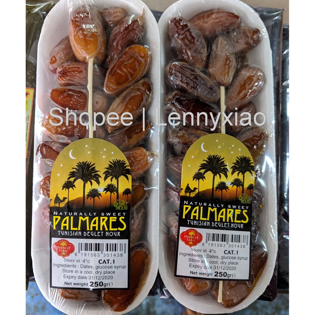 

Kurma Tunisia - Tunisian Dates Deglet Nour Palmares 250 gr