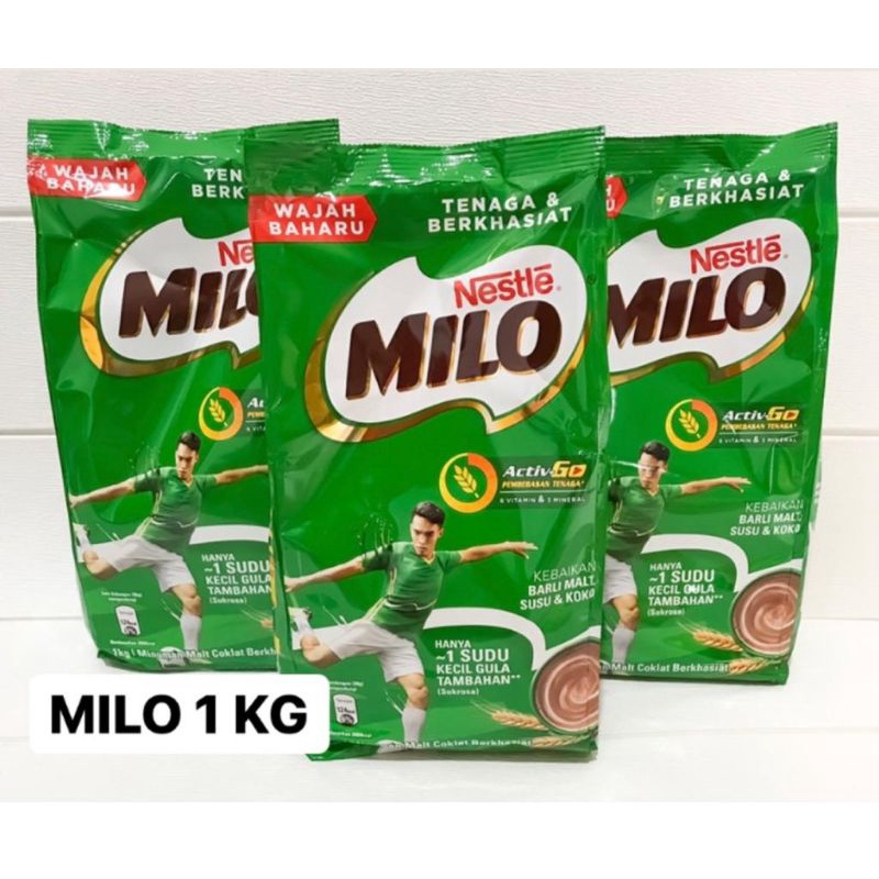 

READY Milo Malaysia 1kg 1000gr 1 kg Original Import Exp.terbaru