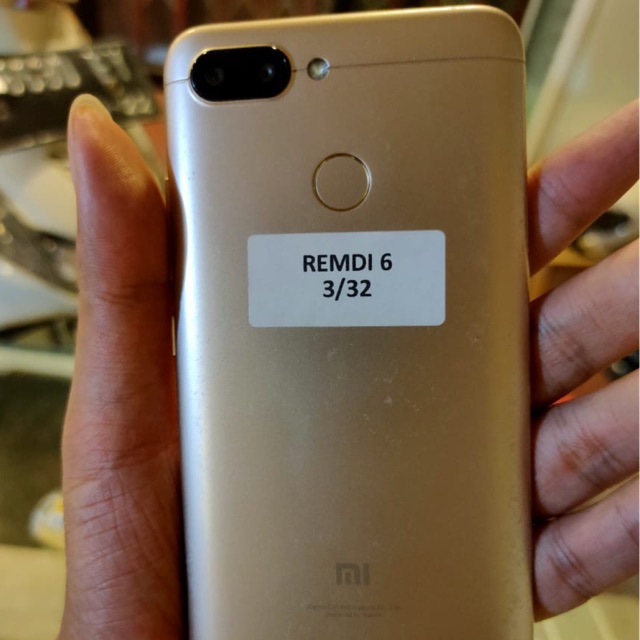 XIAOMI REDMI 6 SECOND ORIGINAL BERGARANSI Ram 3 Rom 32 GB