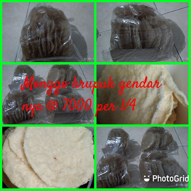 

Kerupuk Gendar 1/4 KG