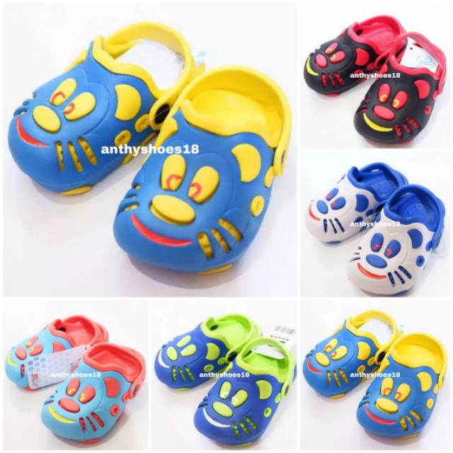 Sandal Baim Karet Anak Bayi Batita MIKI DULUX 251 19-24