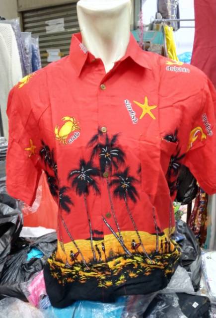 NEW UPDATE Kemeja Pantai Bali Hawaii Corak Baru Random