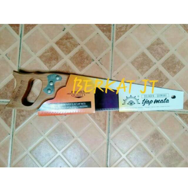 GERGAJI KAYU CAP MATA ASLI 18 IN/GERGAJI KAYU TJAP MATA/GERGAJI KAYU