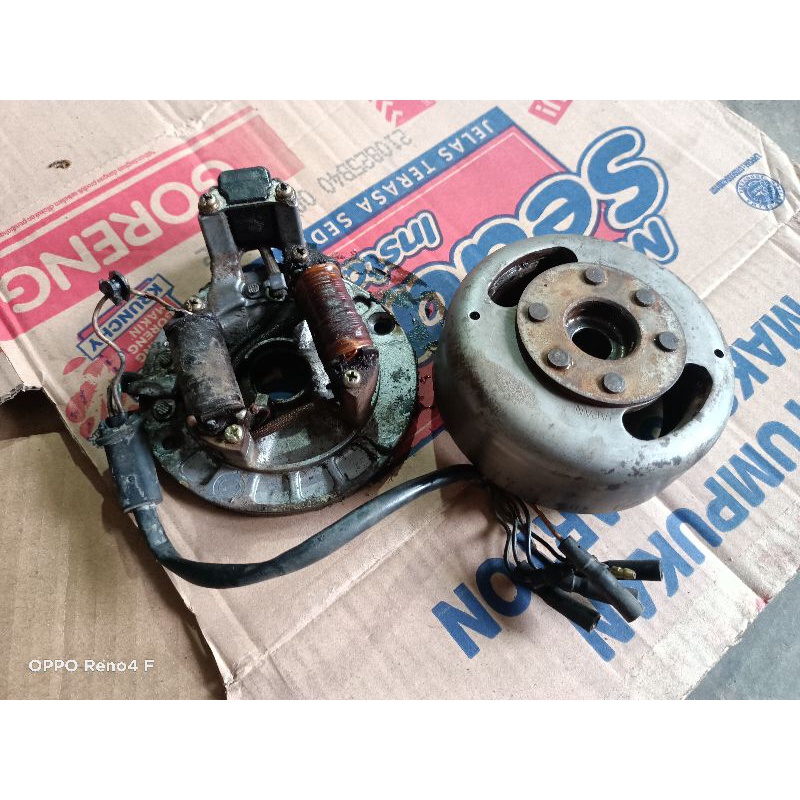 Spull komplit maghnit Honda Win - Win 100 Original Japan