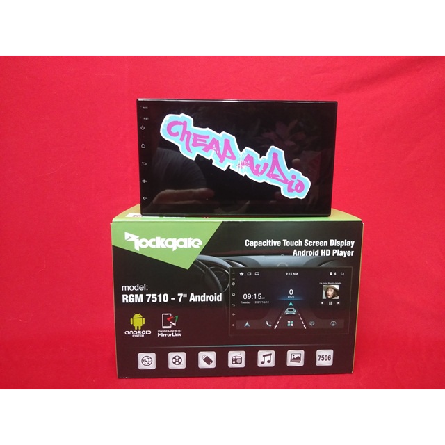 Headunit Android 7 inchi Rockgate RGM 7510 terbaru universal