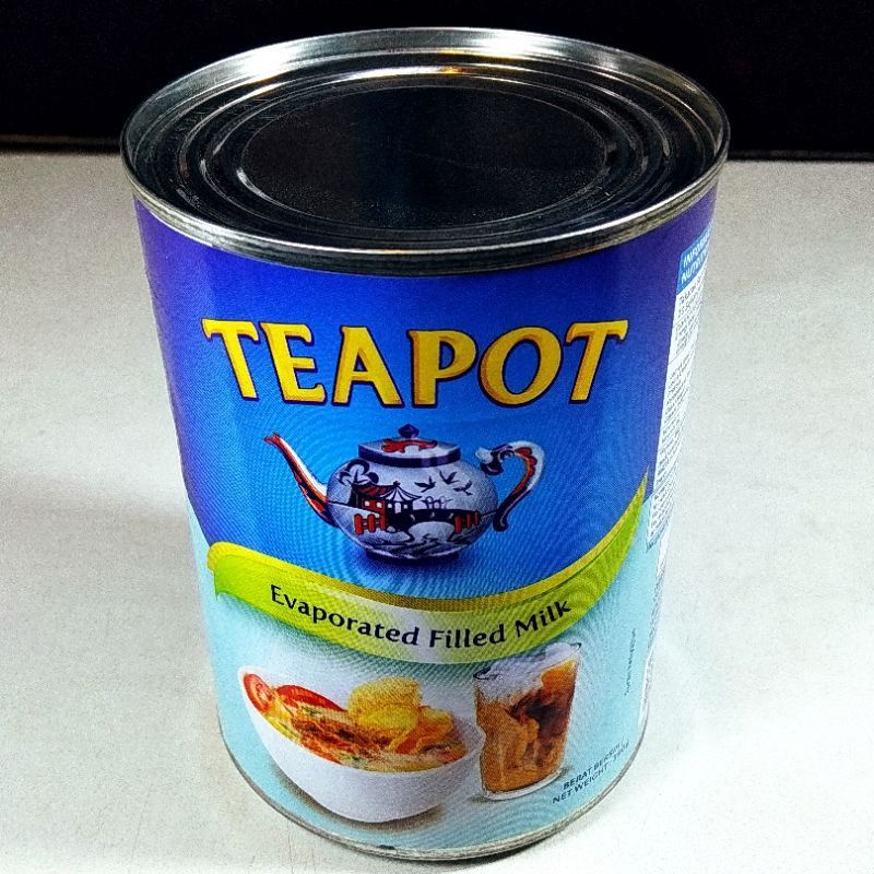 Teapot Evaporated Filled Milk Can 390gr - SUSU LEMAK NABATI EVAPORASI