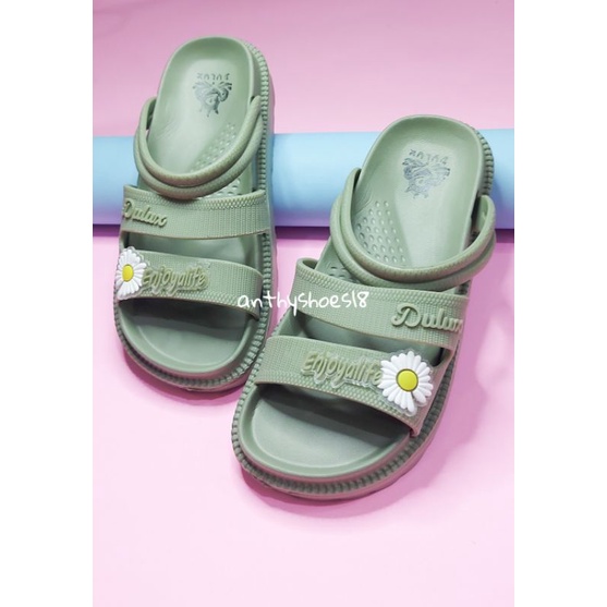 *NEW* Sandal Selop / Selop Tali Anak Perempuan DULUX 323 Bunga Matahari Size 30-35