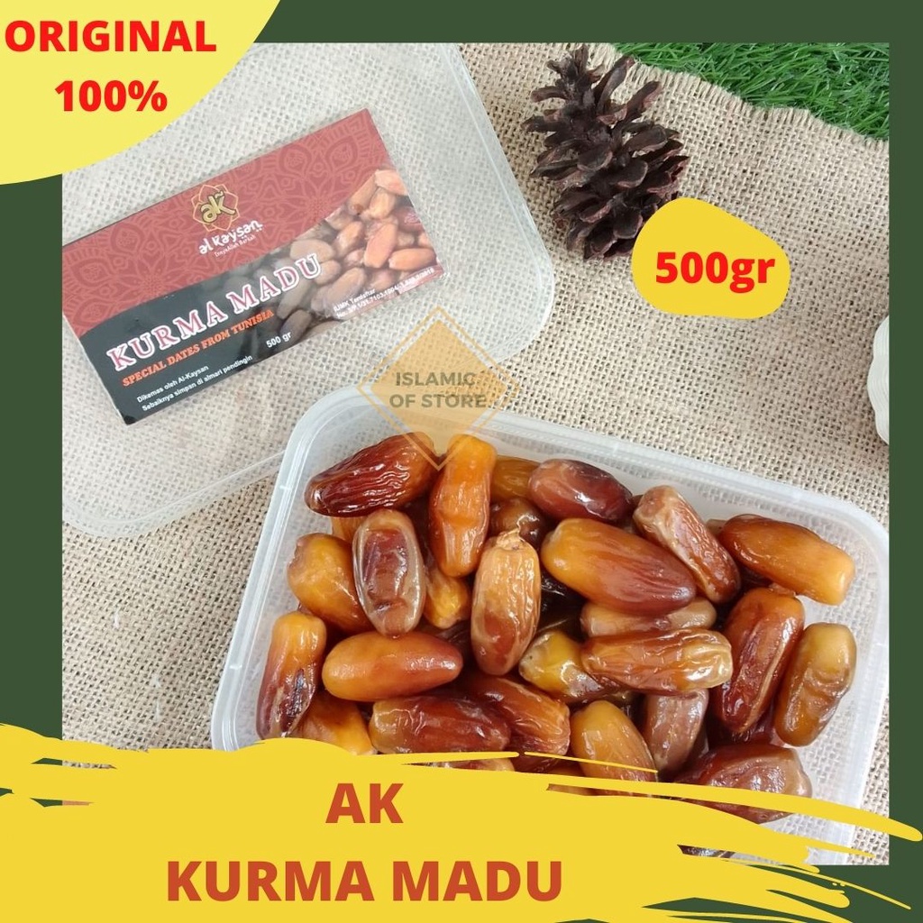 

Kurma Tunisia madu 500gr original TERMURAH