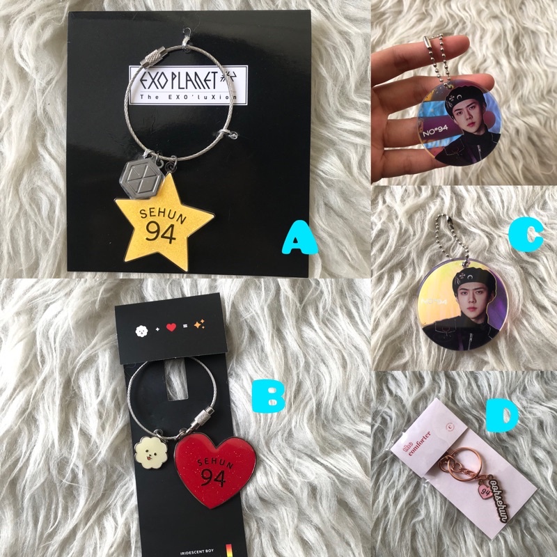 SEHUN KEYRING LIMITED RARE ITEM