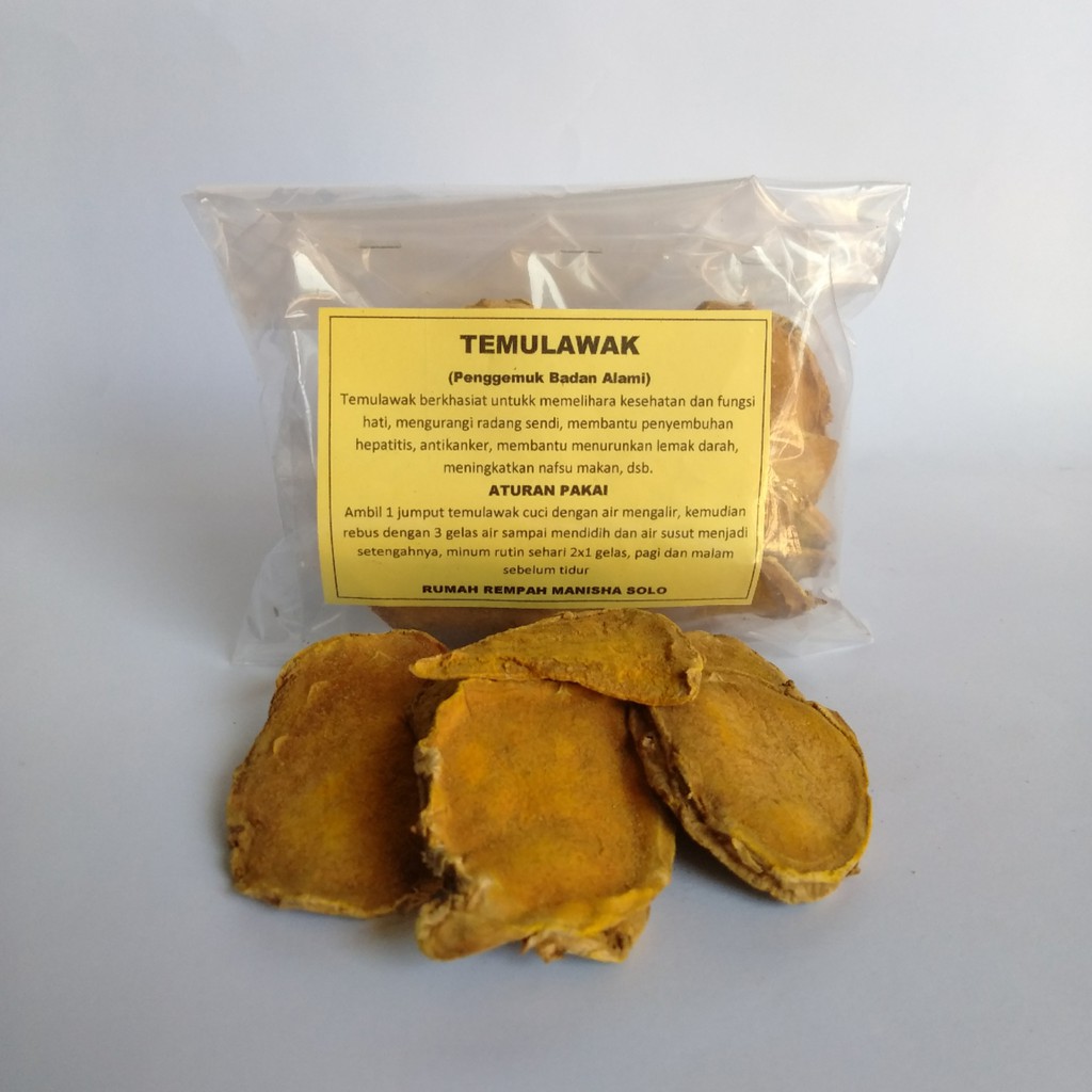 Temulawak Kering 100gr