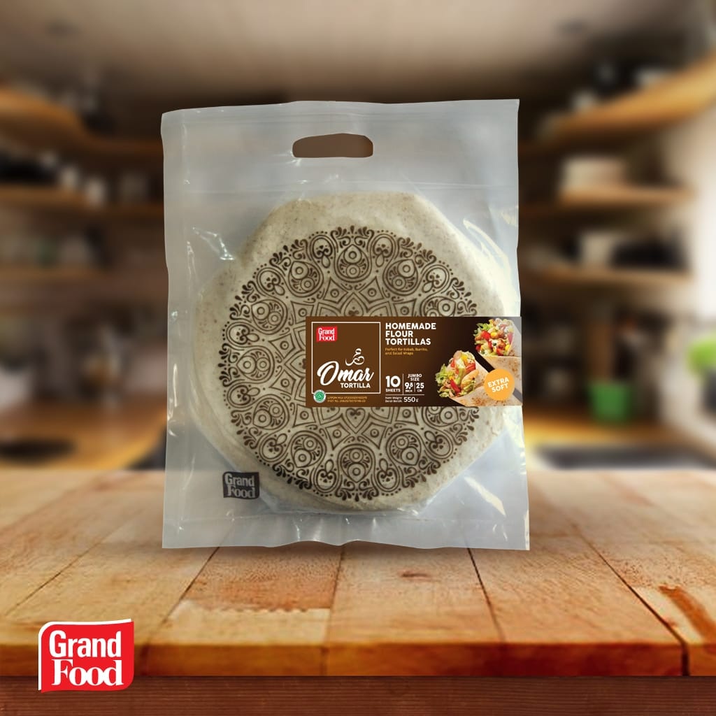 

Omar Tortilla Premium Lentur Tortilla khas Kebab Uk 25 cm