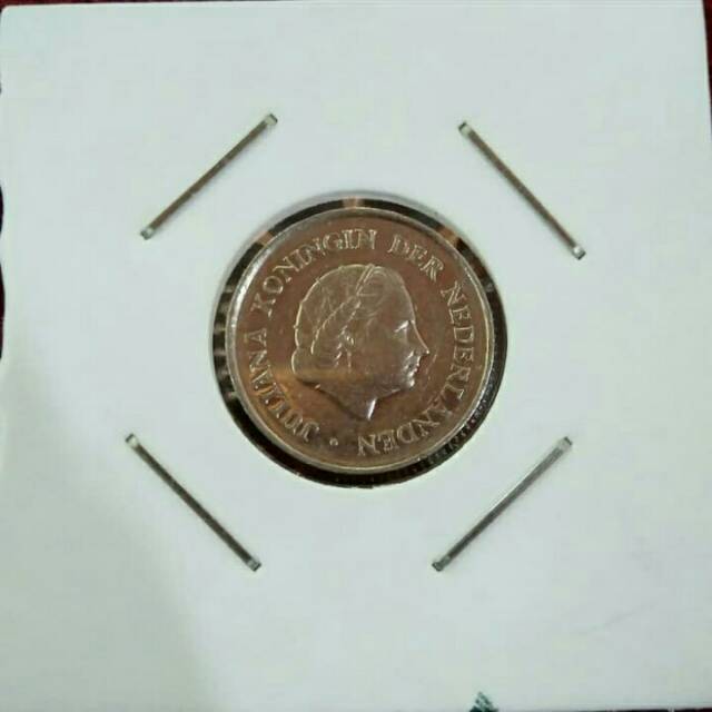Koin 25 cent Juliana koningin Nederland 1972