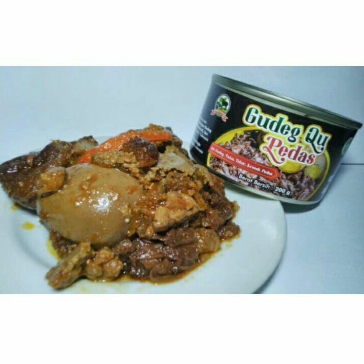 

Gudeg kaleng pedas khas yogyakarta (200g)
