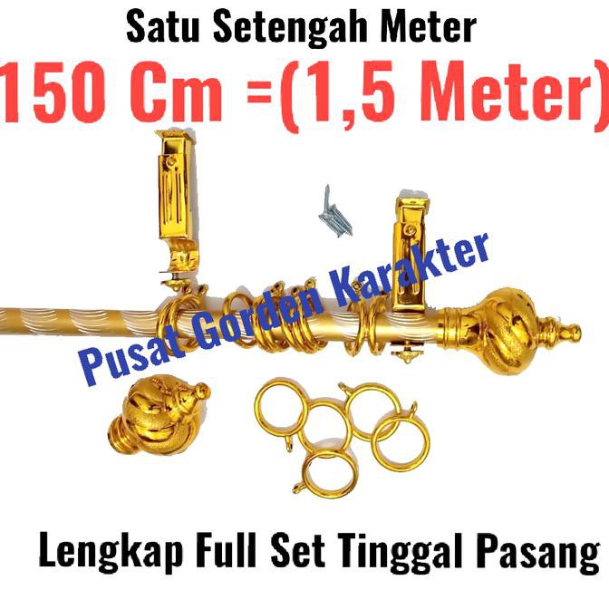 TERL4RI555 Besi Gorden Bulat Gold Rollet Crystal TERL4RI555 Besi Gorden Bulat Gold Rollet Crystal