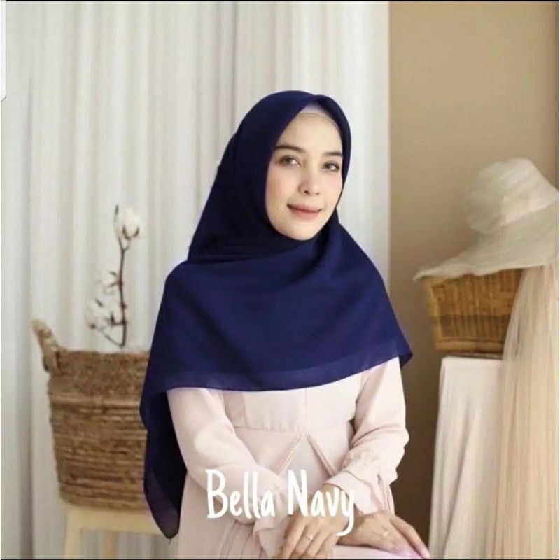 BELLA SQUARE POLLYCOTTON ( PART 5 )o-Navy