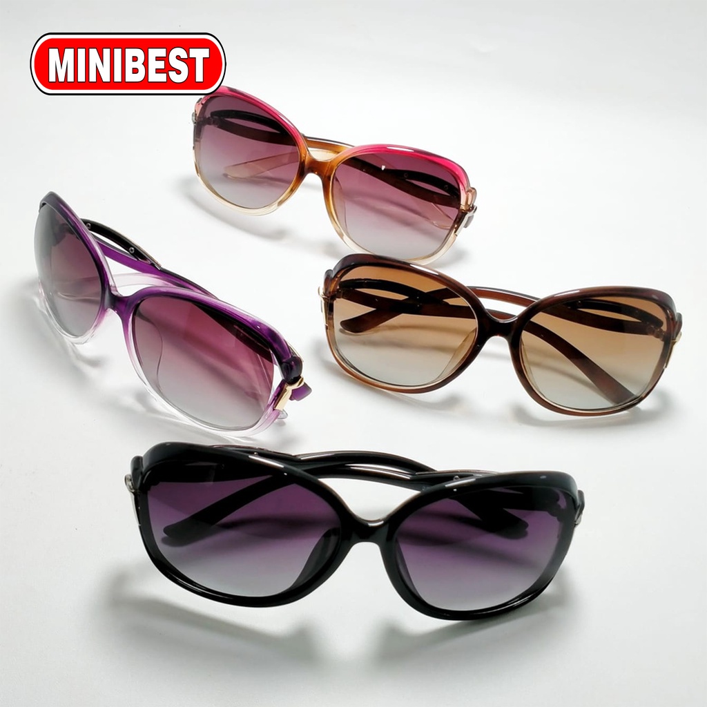 Kacamata Wanita Anti UV Polarized Outdoor Cantik Model korea KM-2229