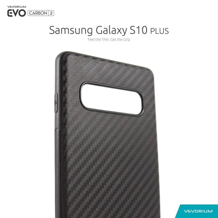 Vevorium Evo Carbon Samsung Galaxy S10+ Plus Soft Case Softcase