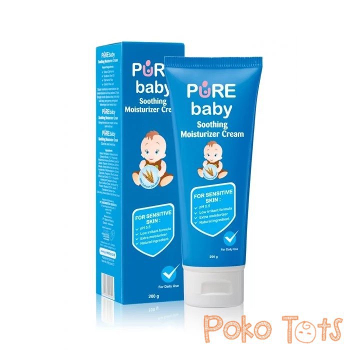 Pure Baby Soothing Moisturizer Cream 200gr WHS