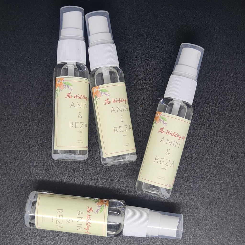 Souvenir hand sanitizer custom murah