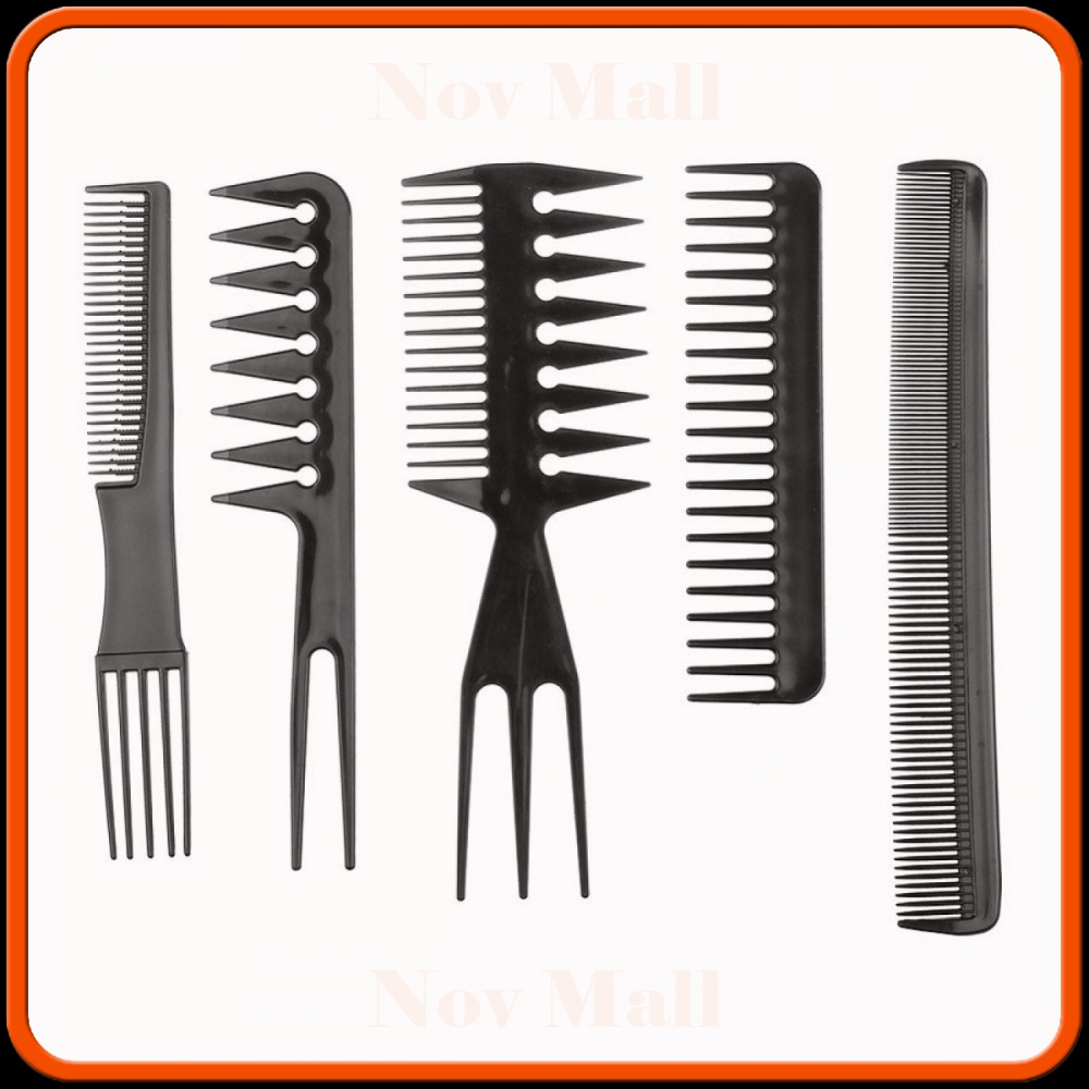 Sisir Rambut Salon Hair Comb 10 Set - YS-254