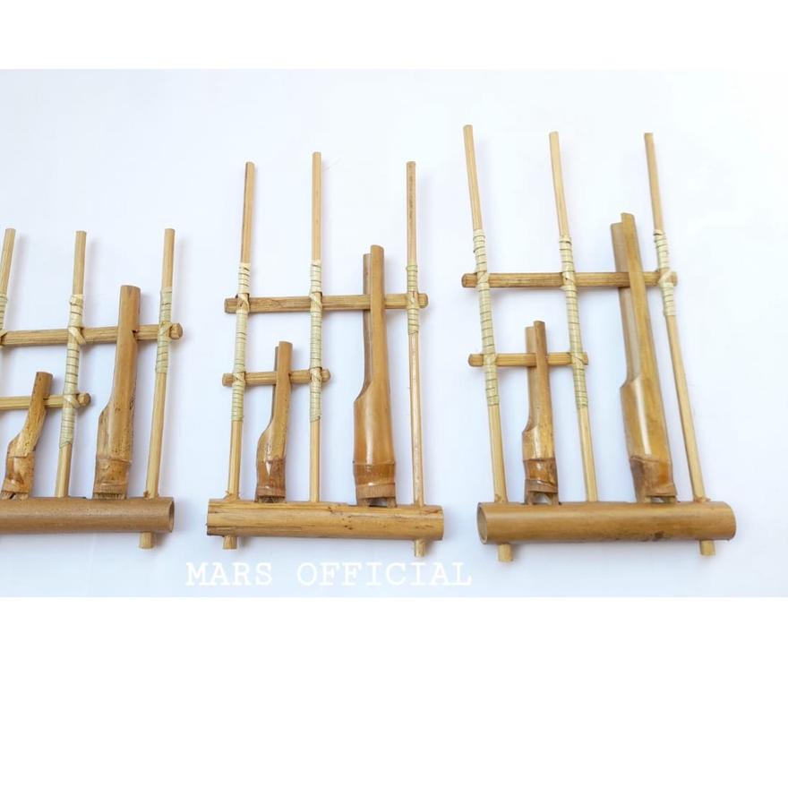 RE⚡TOCK [ORIGINAL] Angklung Bambu Satuan Mainan anak produck terbaik
