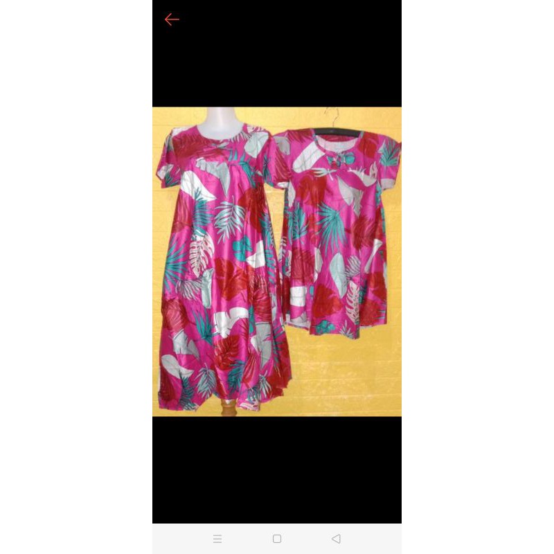 Daster couple ibu dan anak