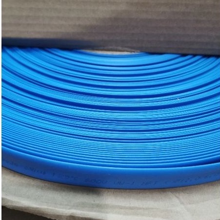 selongsong kabel bakar 12mm 100 meter HEAT SHRINK TUBING CABLE biru blue hitam merah kuning