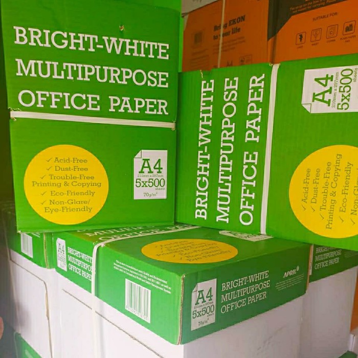 

Kertas HVS A4 - 70 Gsm Bright White By April Pulp Riau