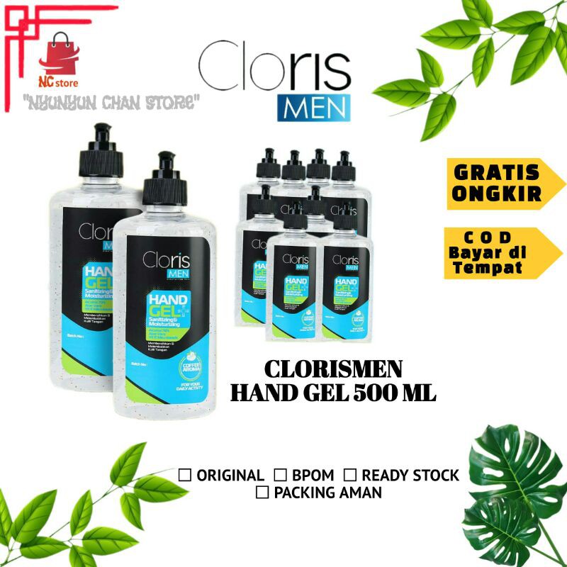 Jual CLORISMEN HAND GEL Hand Sanitizer Cloris Men Original Dan Sudah ...