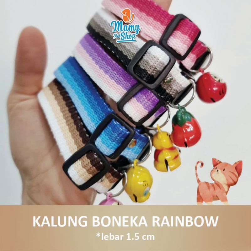 KALUNG BONEKA RAINBOW